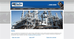 Desktop Screenshot of elefio.com.br