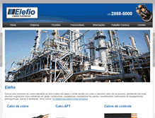 Tablet Screenshot of elefio.com.br